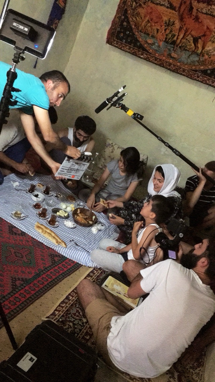 Set çalışmasından bir kare