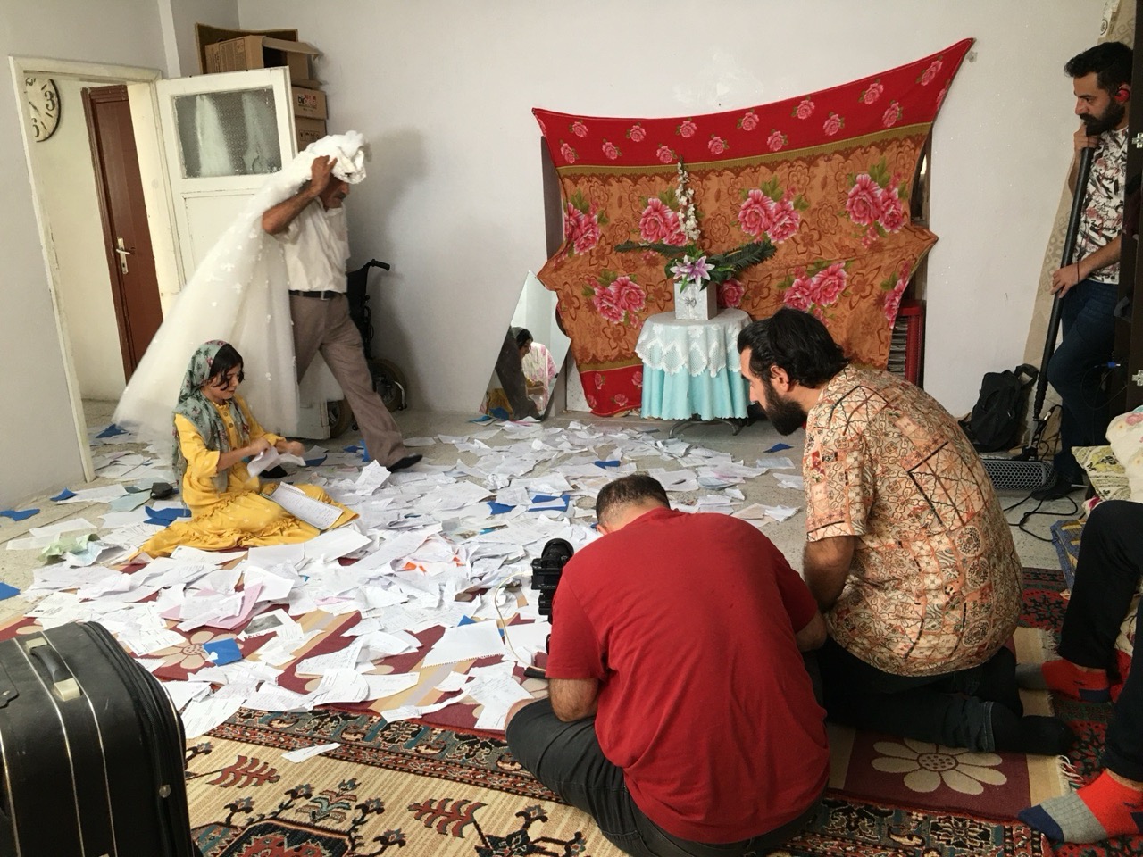 Set çalışmasından bir kare