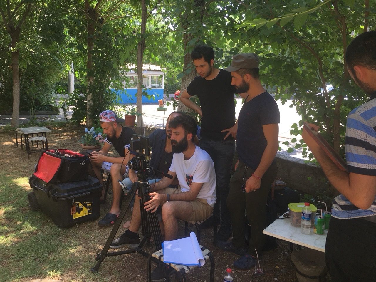 Set çalışmasından bir kare