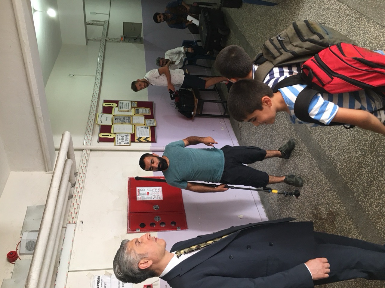 Set çalışmasından bir kare